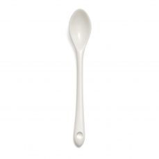 White china long jam spoon 15cm