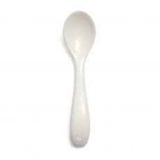 White china jam/sugar spoon 11cm
