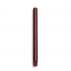 True Grace wine red candle, 29.5cm height with 2.3cm base