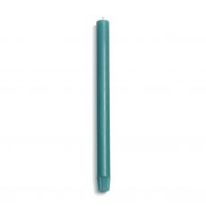 True Grace turquoise candle, 29.5cm height with 2.3cm base