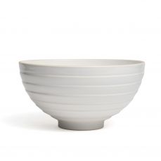 Montefeltro Ziggurat white bowl 20cm