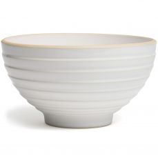 Montefeltro Ziggurat white bowl 29cm