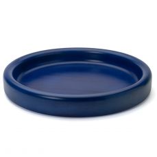 Manzoni Pietro blue low fruit bowl 42cm