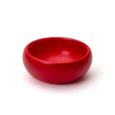 Manzoni Pietro red small serving/individual salad bowl 14cm