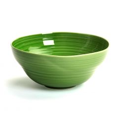 Gozan green deep bowl 20cm