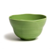 Gozan green deep bowl 13.5cm