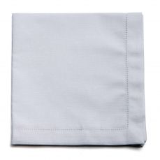 Square napkin white 45cm