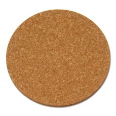 Natural cork round mat 30cm