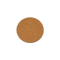 Natural cork round coaster 10cm