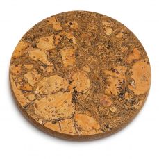 Natural cork extra thick round mat 30cm