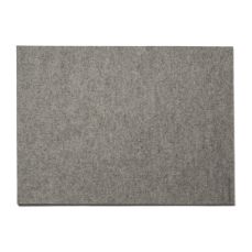 David Mellor felt table mat 45 × 35cm grey/dark grey