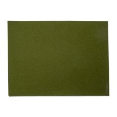 David Mellor felt table mat 45 × 35cm olive green