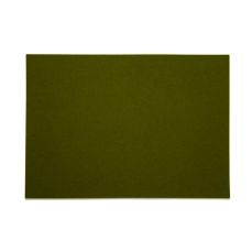 David Mellor felt table mat 45 x 33cm olive green