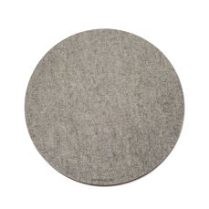 David Mellor felt round table mat 35cm Ø grey/dark grey