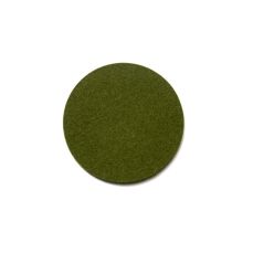David Mellor felt coaster 10cm Ø olive green