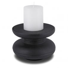 David Mellor tall cast iron candleholder