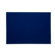 David Mellor cobalt blue felt table mat 45 x 33cm