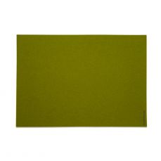 David Mellor moss green felt table mat 45 x 33cm