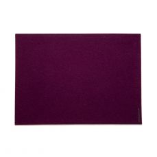 David Mellor purple felt table mat 45 x 33cm