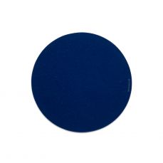 David Mellor cobalt blue felt round table mat 35cm