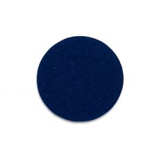 David Mellor cobalt blue felt round coaster 10cm