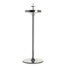 David Mellor Embassy stainless steel candlestick 35cm