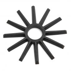 David Mellor silicone trivet black