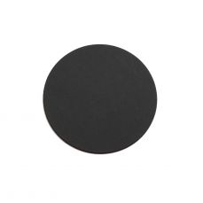 David Mellor leather coaster dark grey