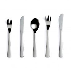Café five-piece cutlery place setting