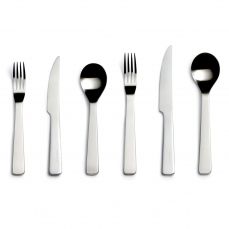 London six-piece cutlery place setting
