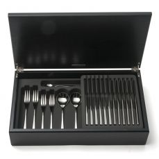 Embassy 44-piece cutlery canteen oak