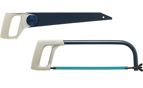 Hand saws.