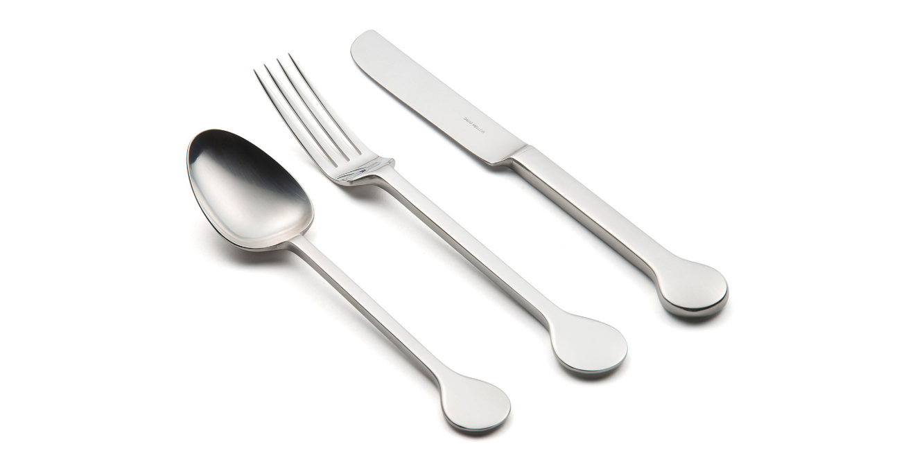 Hoffmann cutlery viewed from the side.