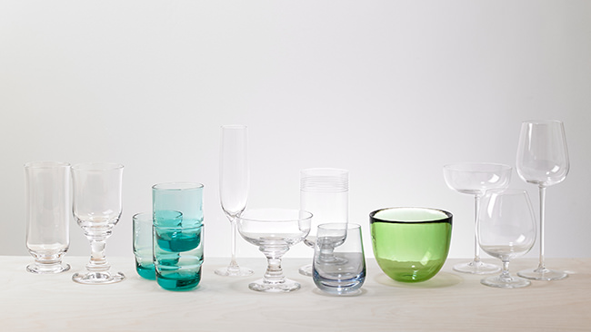 David Mellor glassware